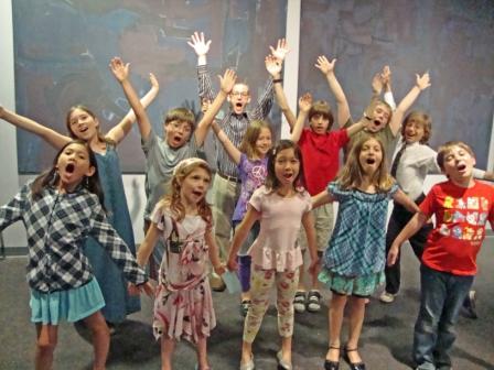 Kids sing at CMC