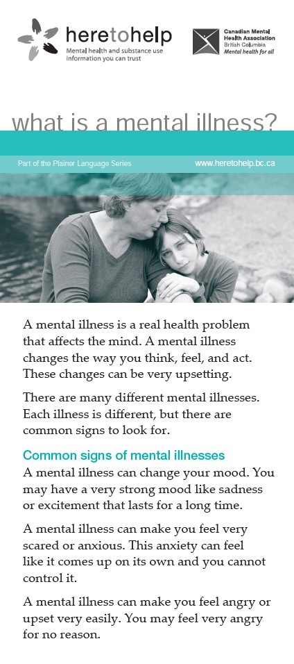 What is a Mental illness?