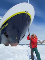 Stephen Becker in Antarctica