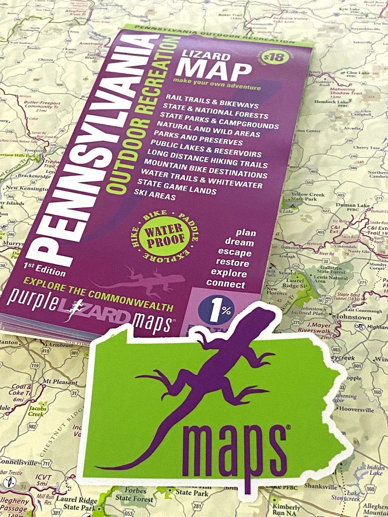 Purple Lizard PA Outdoor Recreation Map