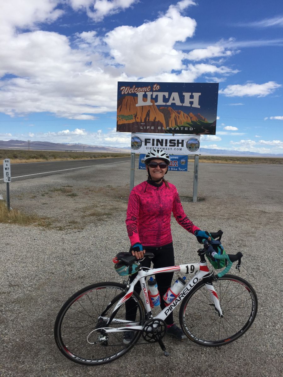 Finished riding across Nevada