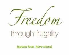 Freedom through frugality book cover